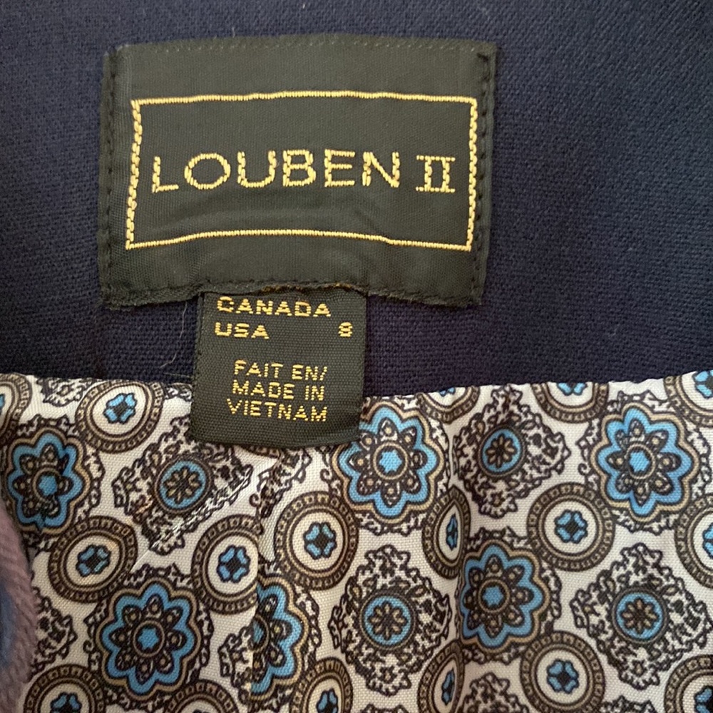 New Louben ll Navy Suit - Picture 2 of 8